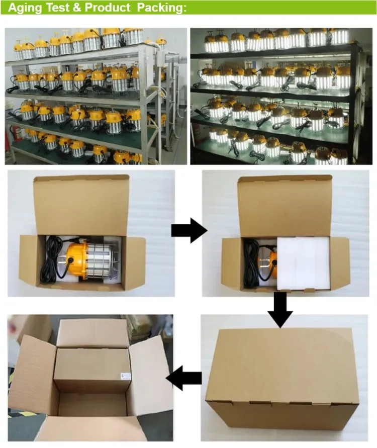 Temporary light packing Temporary light packing