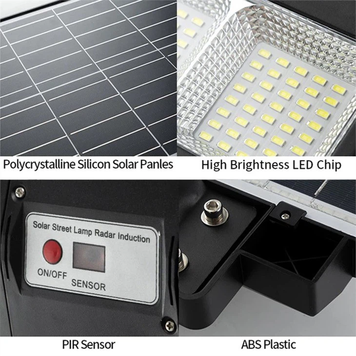 outdoor solar street lights detail