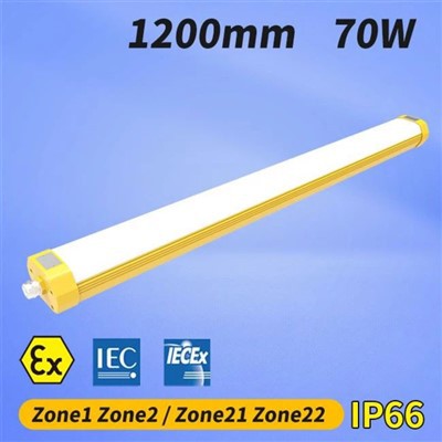 60 W-os ATEX 1. zóna LED-es lineáris lámpatestek