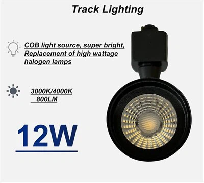 Fekete pályavilágítás modern