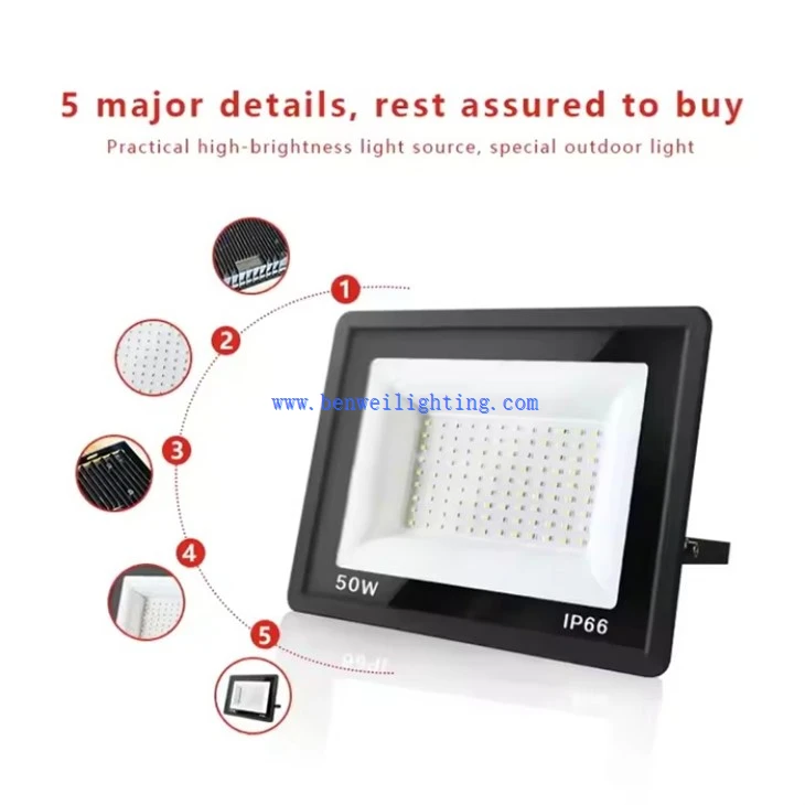 Led Outdoor Flood Light Waterproof Ip67 6400K