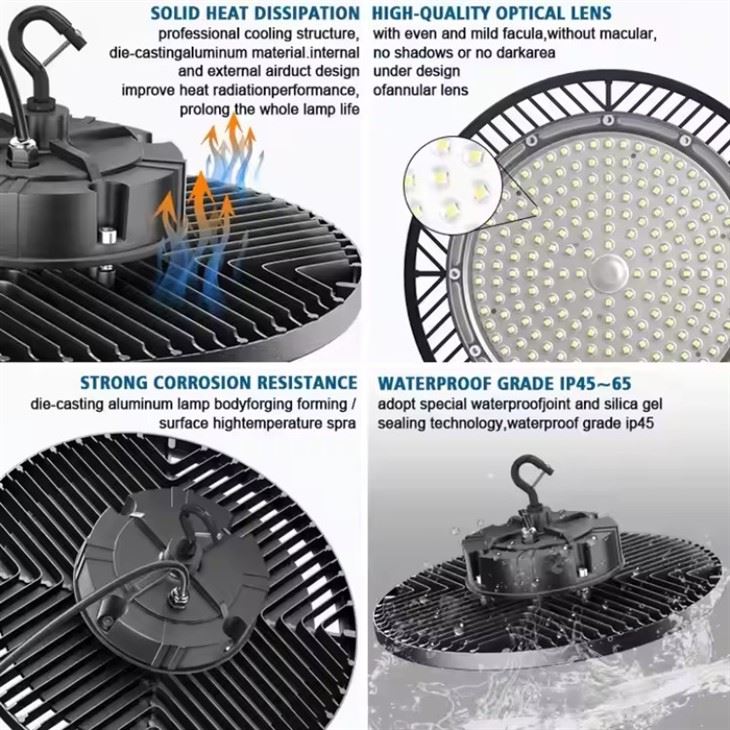 Led Waterproof Highbay Light 110-277V 100W